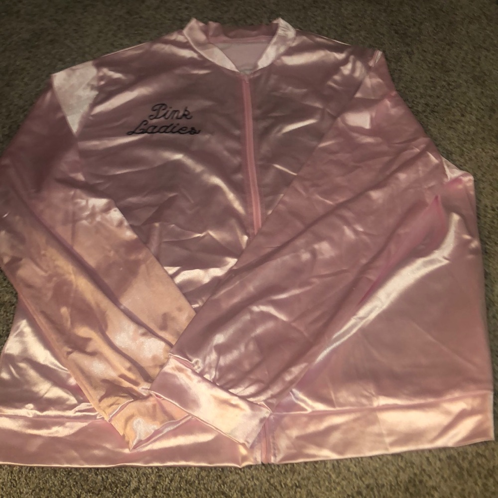 Pink Ladies Jacket with scarf XXL/XXXL
